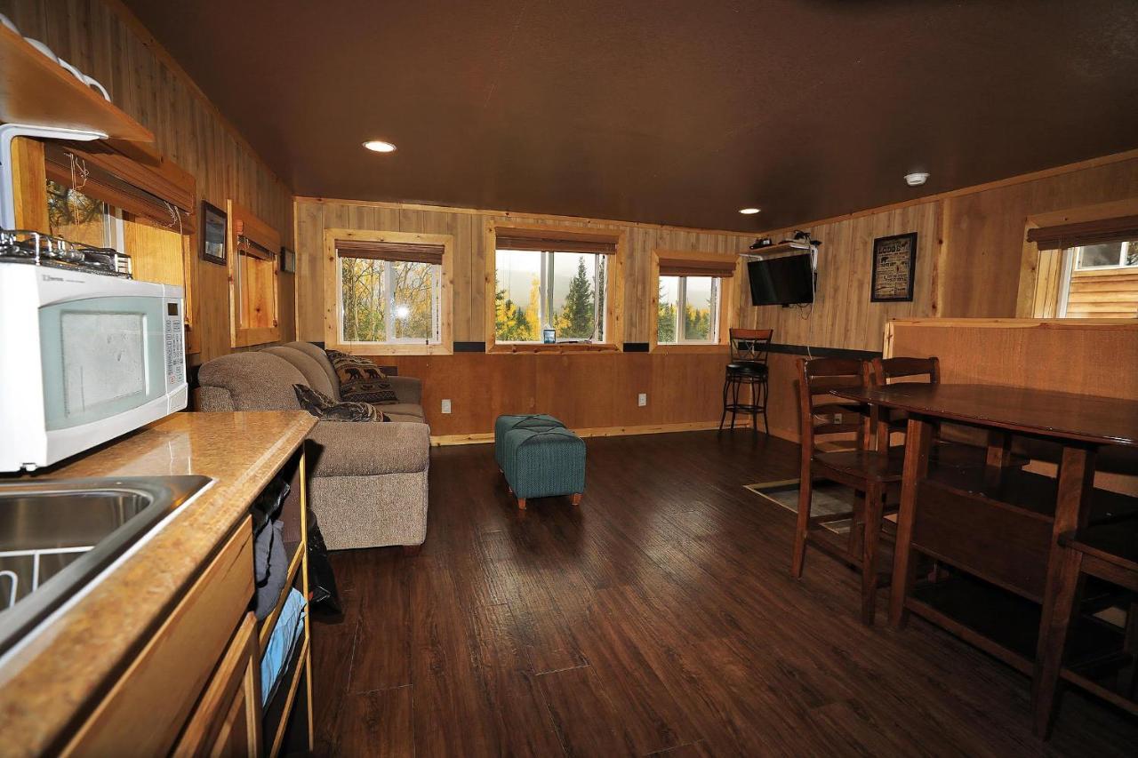 Denali Park View Family Log Cabin 외부 사진
