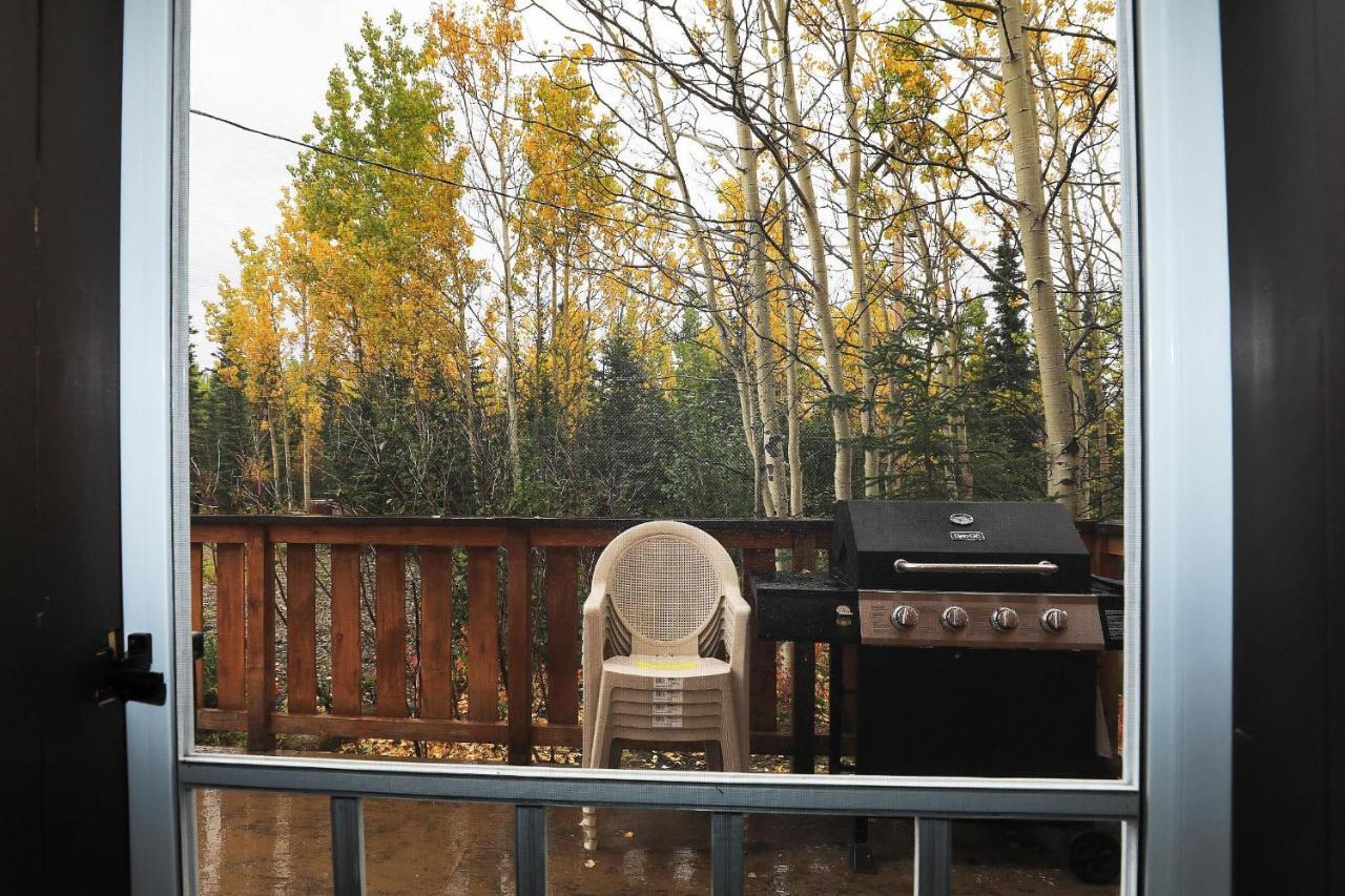Denali Park View Family Log Cabin 외부 사진